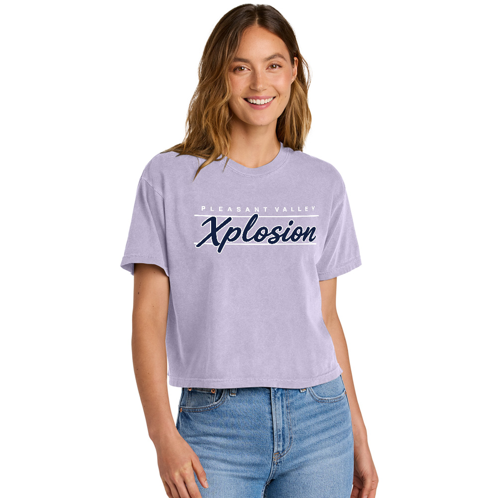 PV Xplosion Comfort Colors Women's Heaveweight Boxy Fit Slightly Cropped T Shirt - Orchid