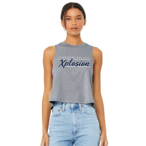 PV Xplosion Bella Canvas Women’s Racerback Cropped Tank – AthleticHeather
