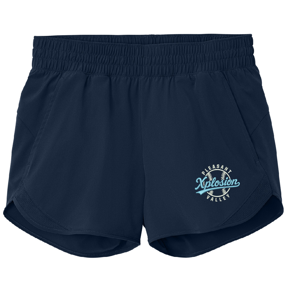 PV Xplosion Sport Tek Women's Repeat Swift Short - TrueNavy