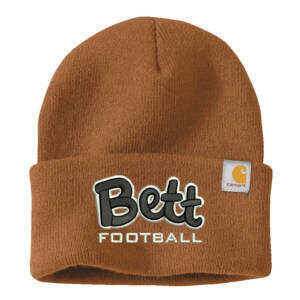 Bettendorf HS Football Carhartt Watch Cap 2.0-Carhartt Brown