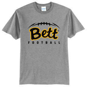 Bettendorf HS Football Short Sleeve Tee-Athletic Heather