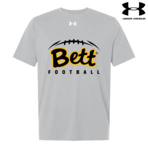 Bettendorf HS Football Under Armour Team Vanish Soft Touch Short Sleeve Tee-Mod Grey