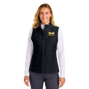 Bettendorf HS Football Women’s Teknical Hybrid Vest-Black
