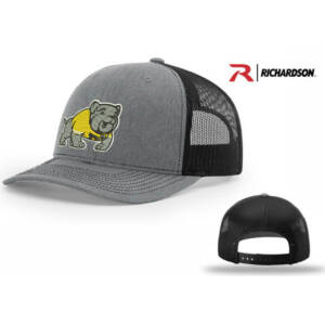 Borlaug Elementary Richardson Pro Crown Mesh Back Split-Heather Grey/Black
