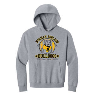 Borlaug Elementary BELLA CANVAS Unisex 10 Ounce Heavyweight Pullover Hoodie – Athletic Heather