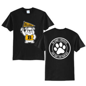 Borlaug Elementary Unisex Short Sleeve Tee- JetBlack