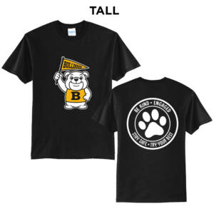 Borlaug Elementary Tall Core Blend short Sleeve T Shirts – JetBlack