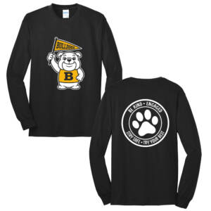 Borlaug Elementary Unisex Long Sleeve Core Blend T Shirt – JetBlack