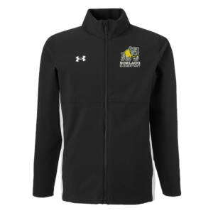 Borlaug Elementary Under Armour UA Rival Stretch Woven Men’s Full Zip – Black