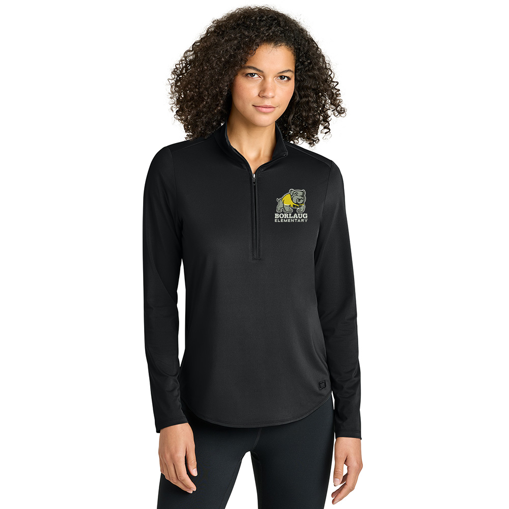Borlaug Elementary OGIO Women’s Regain 1/2-Zip-Blacktop