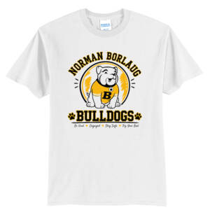 Borlaug Elementary Unisex Short Sleeve Tee -White