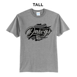Bett Lil Dawgs SB Tall Short Sleeve Tee-Athletic Heather