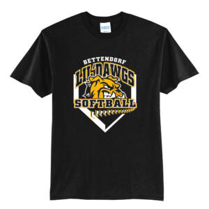 Bett Lil Dawgs SB Unisex Short Sleeve Tee-Black