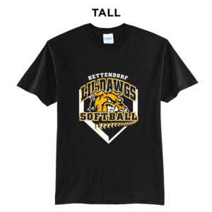 Bett Lil Dawgs SB Tall Short Sleeve Tee-Black