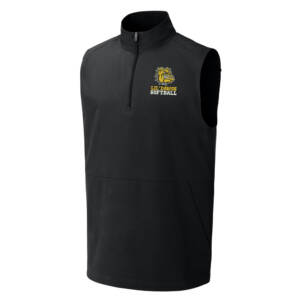 Bett Lil Dawgs SB Sport-Tek Repeat 1/2-Zip Vest Men-Black