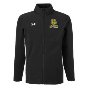 Bett Lil Dawgs SB Under Armour UA Rival Stretch Woven Men’s Full Zip-Black