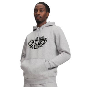 Bett Lil Dawgs SB Under Armour Men’s Team Icon Fleece Hoodie-Mod Grey