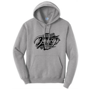 Bett Lil Dawgs SB Unisex Fleece Hooded Sweatshirt-Athletic heather