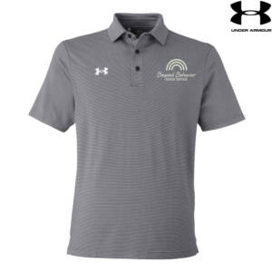 Beyond Behavior Under Armour DRIVE Team Stripe Premium Polo-Black