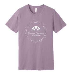 Beyond Behavior Bella and Canvas Unisex Jersey Short Sleeve Tee-Light Violet