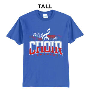Camanche Tall Core Blend short Sleeve T Shirts -Royal