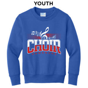 Camanche Youth Crewneck Sweatshirt – Royal