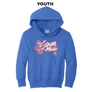 Camanche  Youth Hooded Sweatshirt – Royal