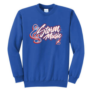 Camanche Unisex Core Fleece Crewneck Sweatshirt -Royal