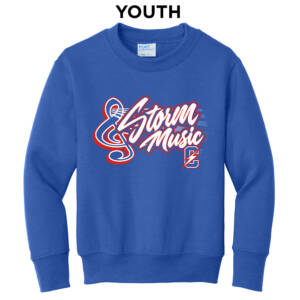 Camanche  Youth Crewneck Sweatshirt – Royal