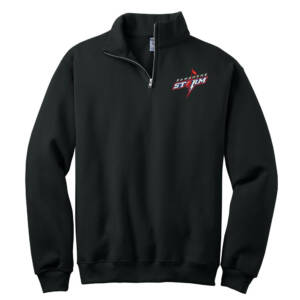 Camanche JERZEES – Nublend Unisex Cadet Collar Sweatshirt-Black