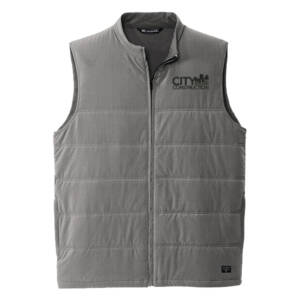 City Construction TravisMathew Cold Bay Vest Men-Quiet Shade Grey
