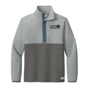 City Construction Cotopaxi Men  Amado 1/2-Zip Fleece-Smoke/Cider