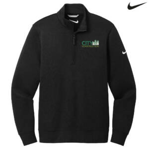 City Construction Nike Dri-FIT Corporate 1/2-Zip Men-Black