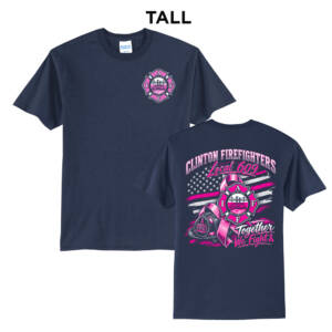 Clinton Fire  Tall Core Blend short Sleeve T Shirts – Navy