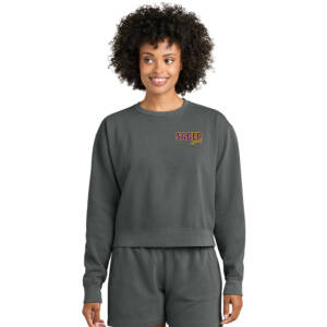 CD Dance Cheer Comfort Colors Women’s Mid-Length Crewneck Sweatshirt-Pepper