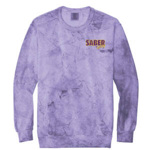 CD Dance Cheer Comfort Colors Color Blast Crewneck Sweatshirt Unisex-Amethyst