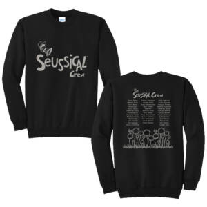 CD Drama Unisex Core Fleece Crewneck Sweatshirt – JetBlack