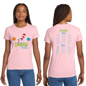CD Drama Ladies’ Ultra Cotton T Shirt – LightPink