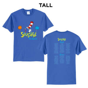 CD Drama  Tall Core Blend short Sleeve T Shirts – royal