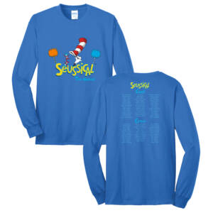 CD Drama Unisex Long Sleeve Core Blend T Shirt – royal