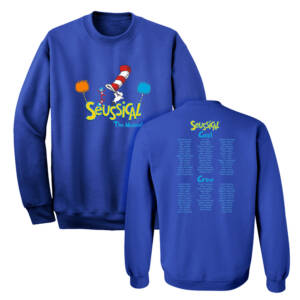CD Drama Unisex Fleece Crewneck Sweatshirt- royal