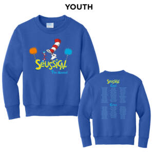 CD Drama  Youth Crewneck Sweatshirt – royal