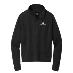 Citizens First Bank New Era Ladies STS 1/2 Zip – Black