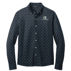 Citizens First Bank Mercer Mettle Men Stretch Jersey Long Sleeve Shirt – NavyGoeDiamond