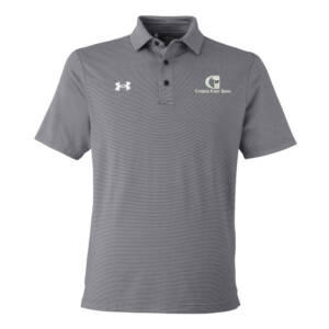 Citizens First Bank Under Armour DRIVE Team Stripe Premium Polo BLACK