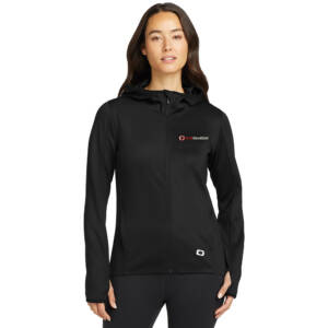 Clinton Game Day OGIO Women’s Stealth Full Zip Jacket – Blacktop