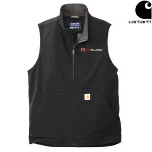 Clinton Game Day Carhartt Super Dux Men Soft Shell Vest – Black