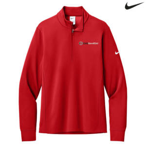 Clinton Game Day Nike Essential 1/2 Zip Cover Up Men- UniversityRed
