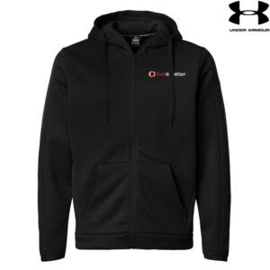 Clinton Game Day Under Armour Armour Fleece Pro Full zip Hoodie – 001Black