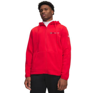 Clinton Game Day Under Armour Armour Fleece Pro Full zip Hoodie – 600Red